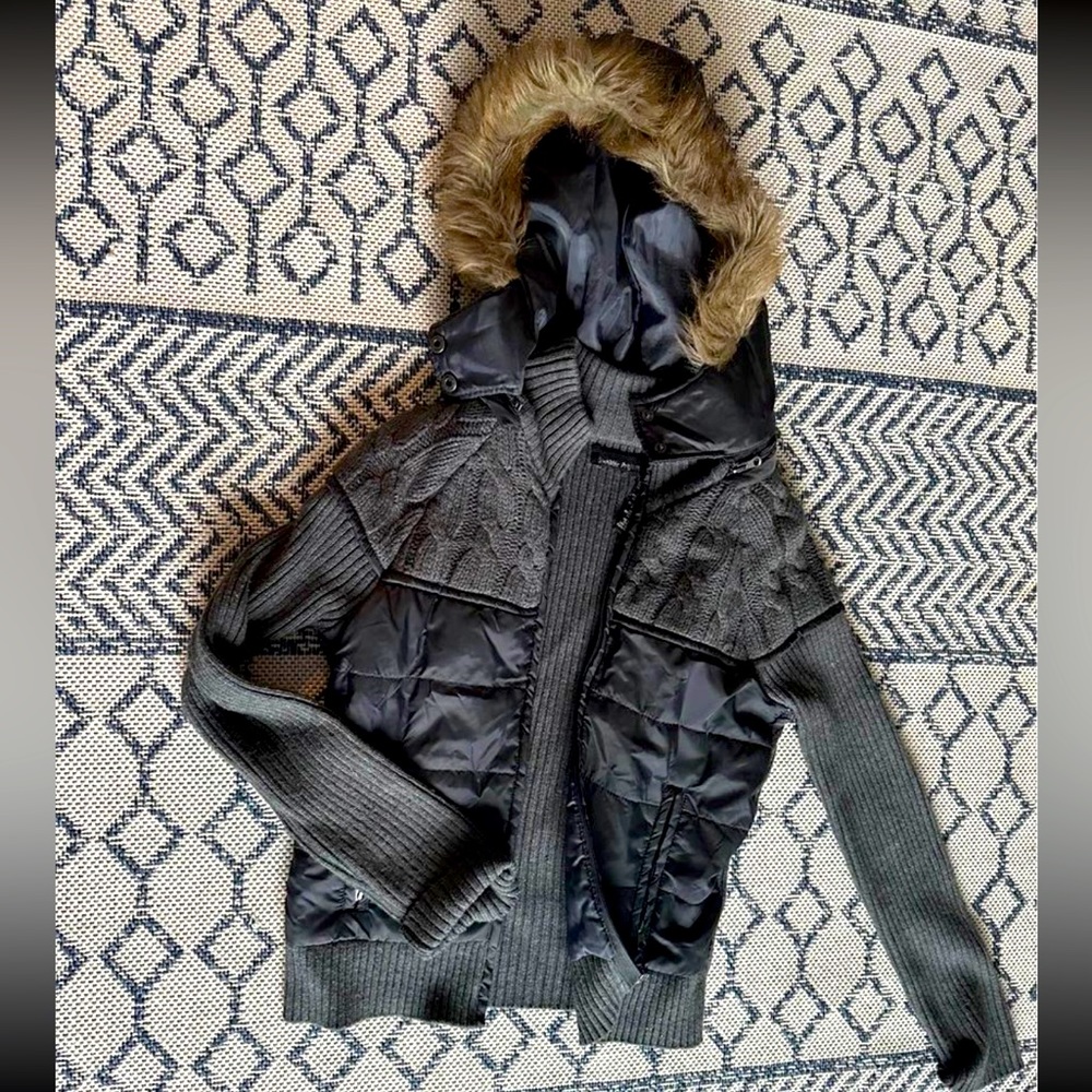 Zip-up Sweater Jacket